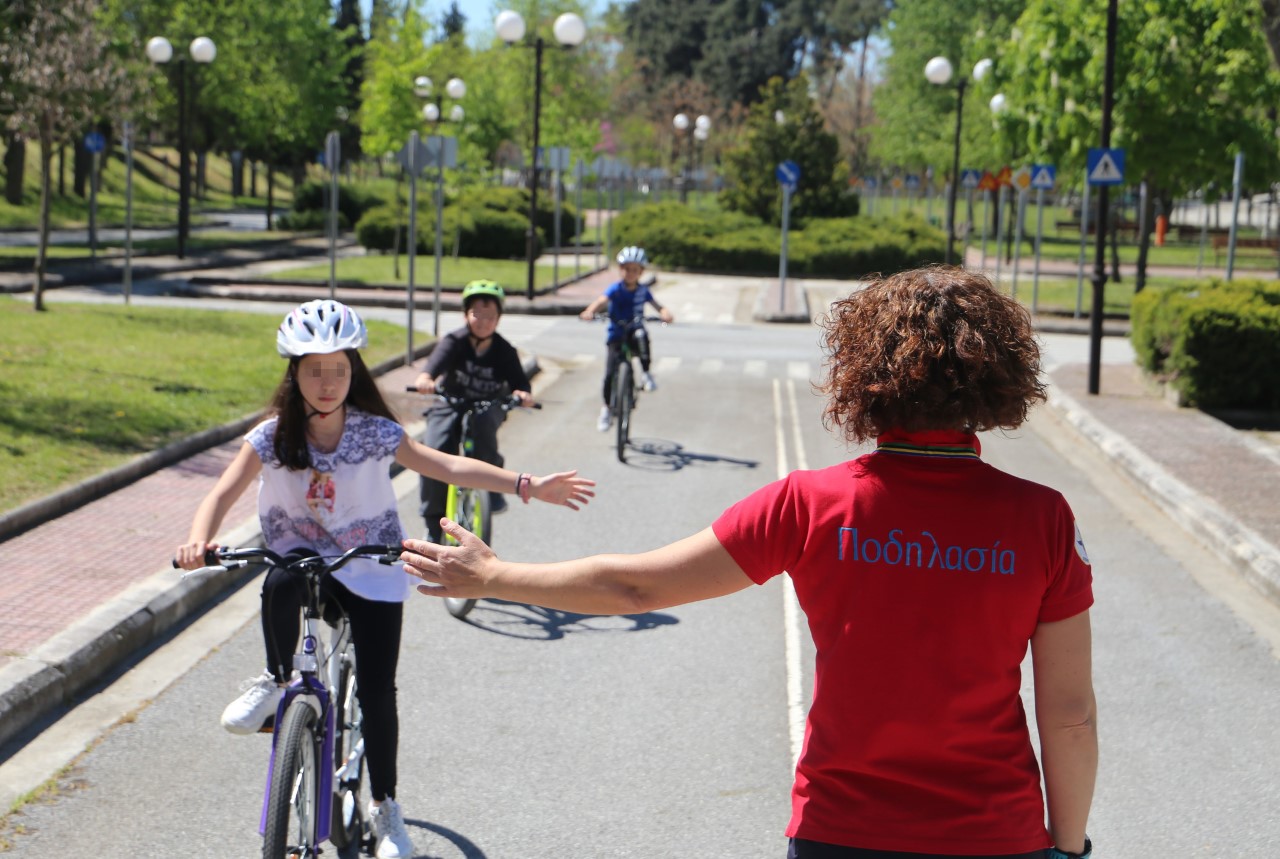 Και τον Μάιο προγράμματα  ποδηλατικής οδηγικής συμπεριφοράς στο Πάρκο Κυκλοφοριακής Αγωγής του Δήμου Λαρισαίων