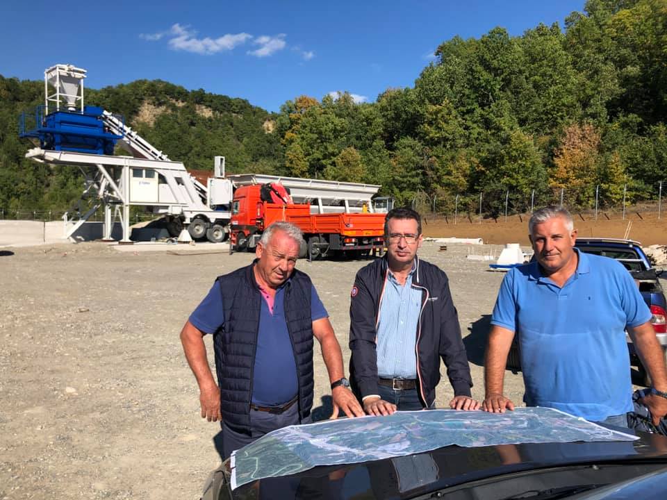 Στήθηκε το εργοτάξιο του Ε 65 και στα Γρεβενά (φώτο)