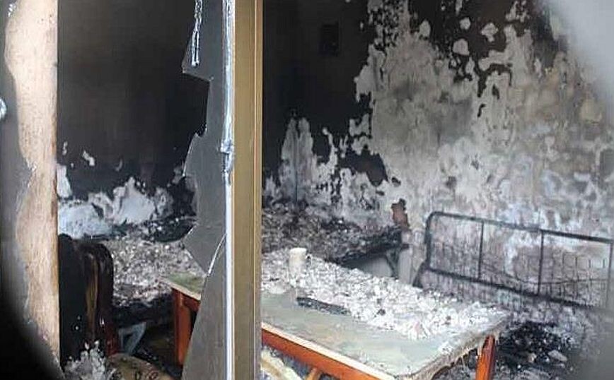 Ηλικιωμένη κάηκε μέσα στο σπίτι της ΦΩΤΟ