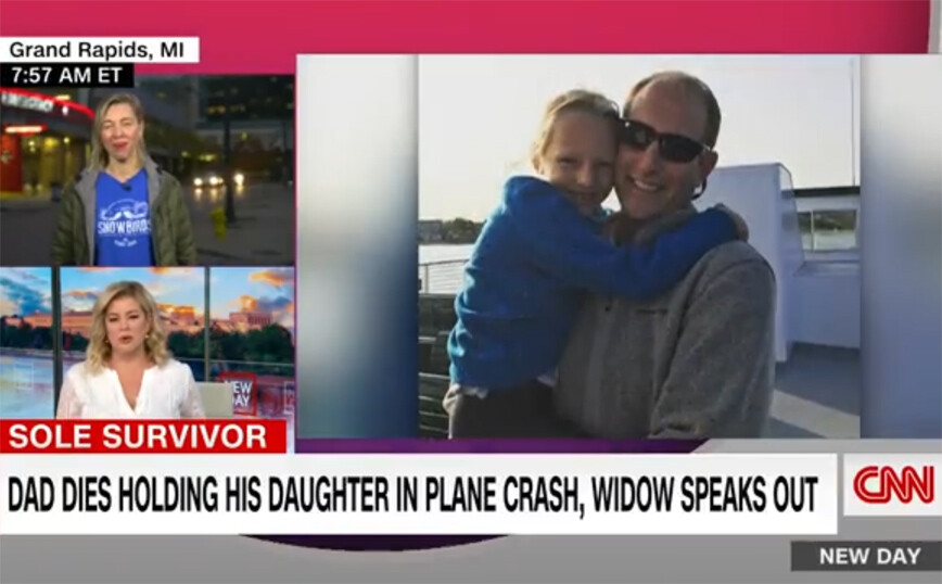 Συγκινητικό: Πατέρας έγινε «ασπίδα» και έσωσε την 11χρονη κόρη του σε αεροπορικό δυστύχημα