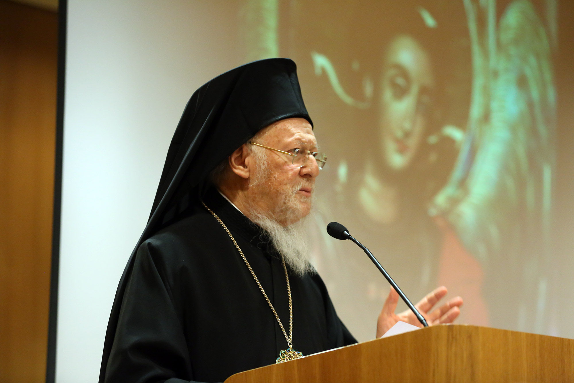 Live η τιμητική εκδήλωση για τον Οικουμενικό Πατριάρχη παρουσία της ΠτΔ — Χαιρετισμός του Πρωθυπουργού