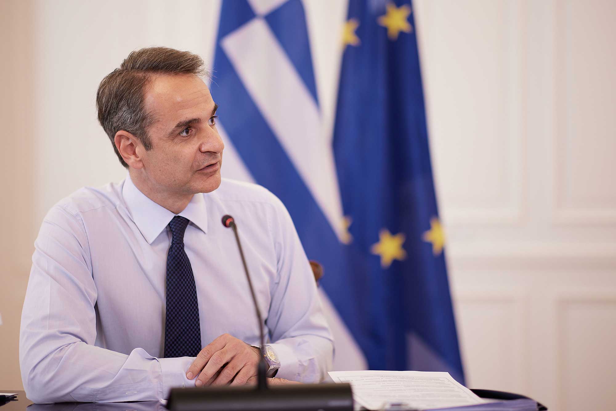 Live η συζήτηση για την “Παγκόσμια Πρόκληση της Διάβρωσης της Δημοκρατίας” με τη συμμετοχή του Πρωθυπουργού