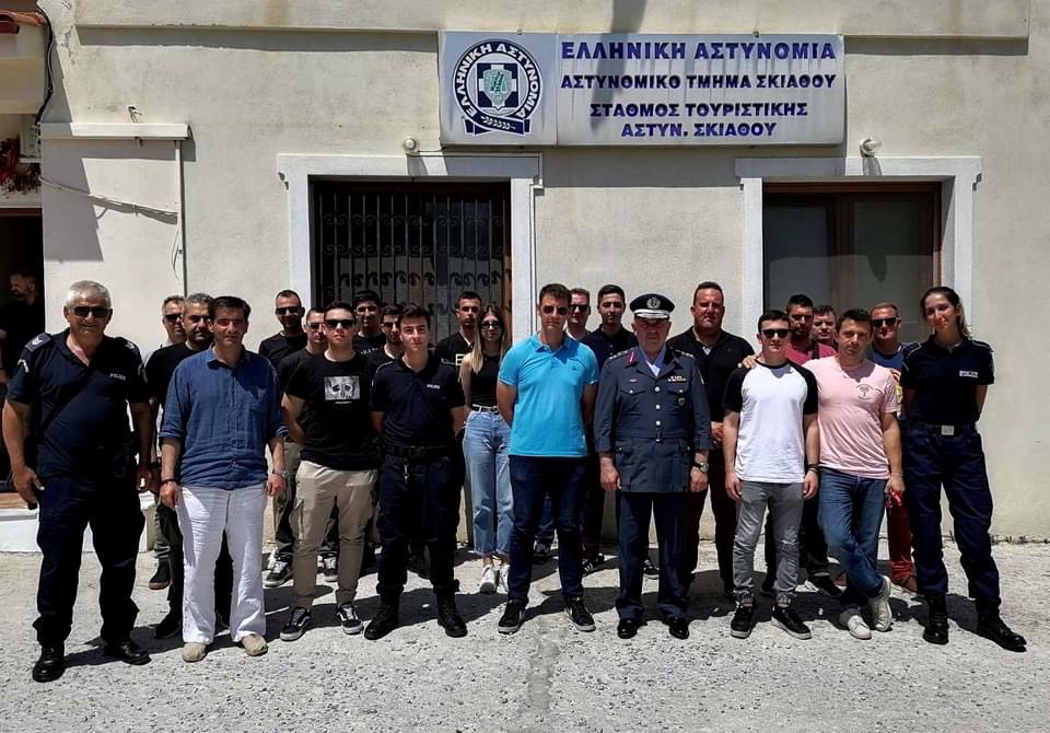 Έκτακτη επιθεώρηση του Γενικού Περιφερειακού Αστυνομικού Διευθυντή Θεσσαλίας στις Σποράδες
