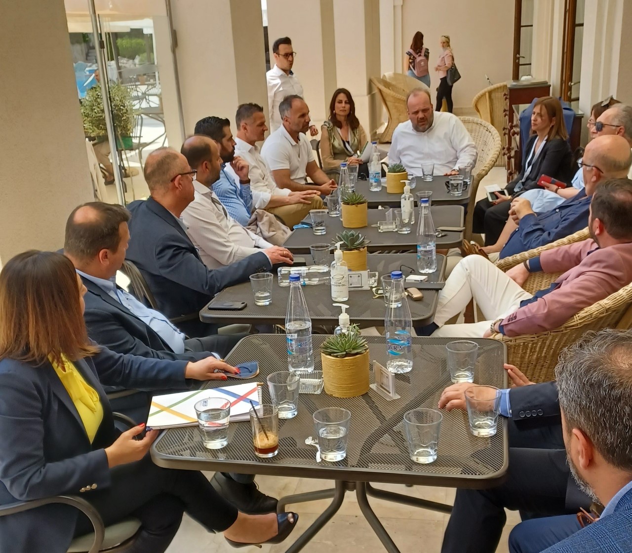Επίσκεψη της Διοίκησης του ΣΘΕΒ στην 5η «Ημέρα Καριέρας» στη Λάρισα - Συνάντηση με τον Διοικητή του ΟΑΕΔ κ. Σπύρο Πρωτοψάλτη