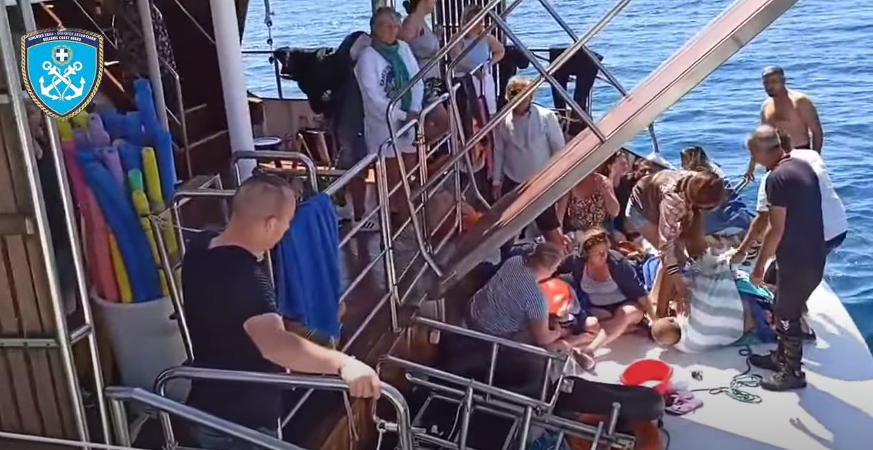 Βίντεο του Λιμενικού με την επιχείρηση έρευνας και διάσωσης 20 αλλοδαπών ανατολικά της Ρόδου