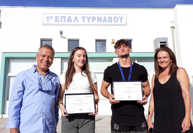 Έπαινος σε μαθητές του ΕΠΑΛ Τυρνάβου για το βίντεο 