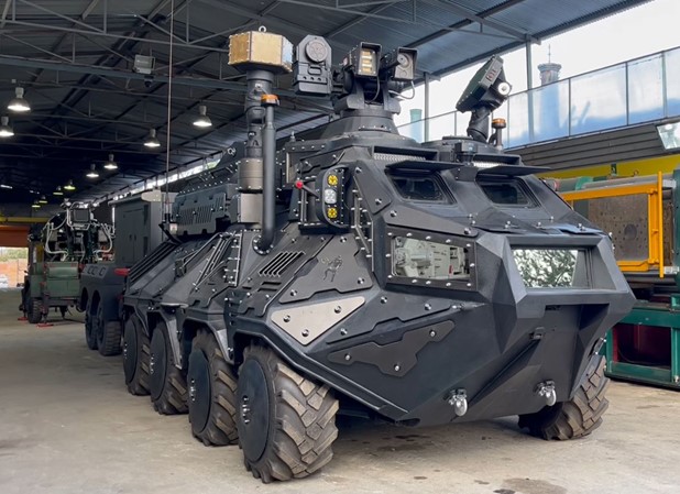 Λάρισα-Soukos Robots - Μινώταυρος: Ένα ρομποτικό όχημα εδάφους για αμυντικές αποστολές