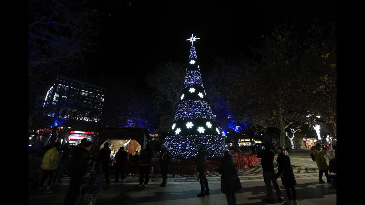 Μεγάλο πάρτι σήμερα στην Λάρισα με συναυλία στο άναμμα του χριστουγεννιάτικου δέντρου