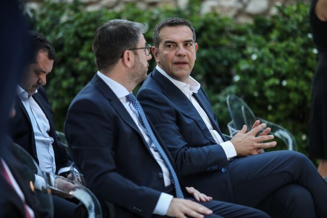 Νίκος Ανδρουλάκης Αλέξης Τσίπρας Νίκος Ανδρουλάκης Αλέξης Τσίπρας