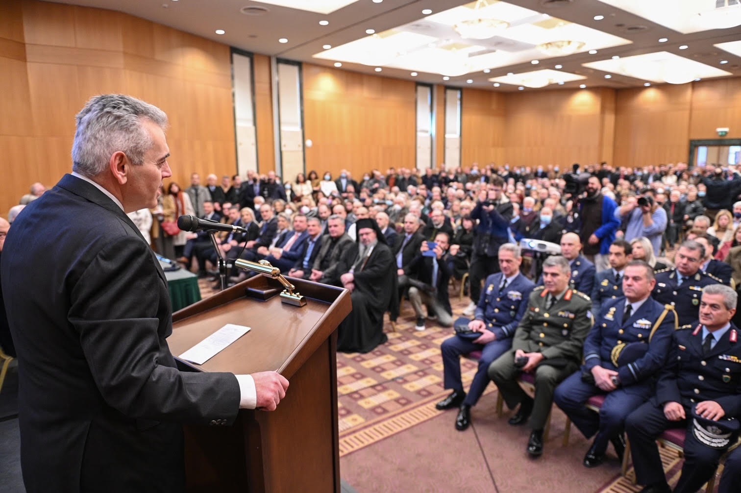 Μ. Χαρακόπουλος σε μεγαλειώδη εκδήλωση στη Λάρισα: Δεν έχουμε δικαίωμα στη σιωπή για την Αγία Σοφία – Μήνυμα Δένδια