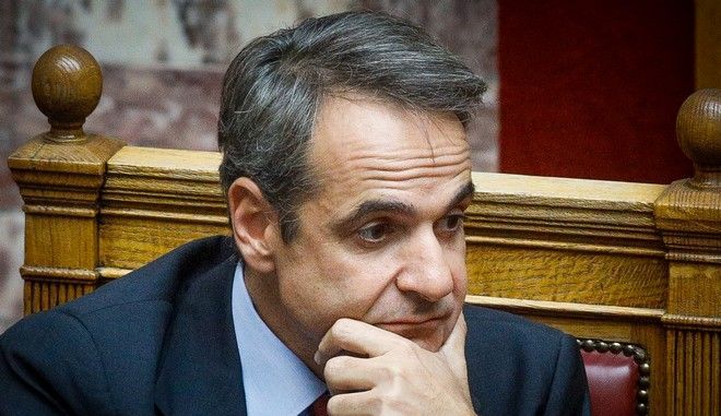 Ο πρόεδρος της Νέας Δημοκρατίας, Κυριάκος Μητσοτάκης ΓΙΩΡΓΟΣ ΚΟΝΤΑΡΙΝΗΣ/EUROKINISSI
