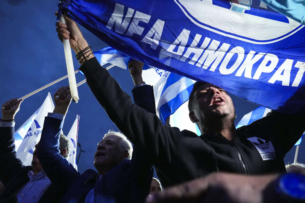 APTOPIX Greece Elections