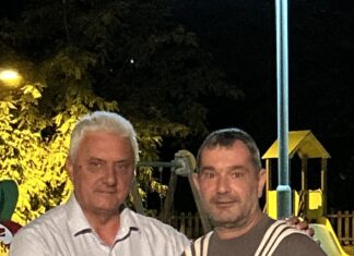 Και ο Νίκος Χριστοδούλου με τον Κώστα Κολλάτο