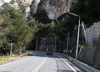 Tέμπη: Κλείνει για δύο μήνες (Σεπτέμβριο, Οκτώβριο) η παλαιά εθνική οδός