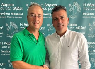 Για τη «Λάρισα που μας αξίζει!» στο πλευρό του Θανάση Μαμάκου ο Παναγιώτης Δαλαμπύρας