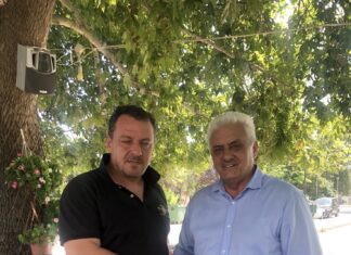 Ο Κώστας Λίταινας υποψήφιος δημοτικός σύμβουλος με τον Κώστα Κολλάτο