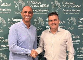 Στην «πρώτη γραμμή» με τον Θανάση Μαμάκο ο Γιάννης Γούλας, για τη «Λάρισα που μας αξίζει!»