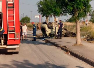 Λάρισα: Τίποτα δεν άλλαξε παραμένει επικίνδυνο το σημείο που σκοτώθηκε πέρυσι ο 34χρονος