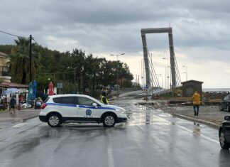 Λάρισα: Κλειστός και ο παραλιακός δρόμος Αγιοκάμπου – Κόκκινου Νερού