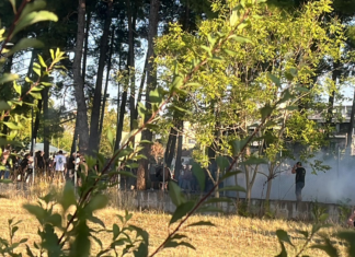 ΜΕ ΧΗΜΙΚΑ ΑΠΑΝΤΗΣΕ Η ΑΣΤΥΝΟΜΙΑ ΣΤΟΥΣ ΔΙΑΔΗΛΩΤΕΣ ΠΟΥ ΔΙΑΜΑΡΤΥΡΟΝΤΑΙ ΓΙΑ ΤΗΝ ΠΑΡΟΥΣΙΑ ΜΗΤΣΟΤΑΚΗ ΣΤΗ ΛΑΡΙΣΑ (ΦΩΤΟ-ΒΙΝΤΕΟ)