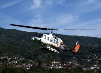Μεταφορά αιμοκαθαιρόμενων Αγιωτών στη Λάρισα με ελικόπτερο