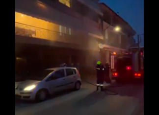 Λάρισα: “Λαμπάδιασε” κουζίνα στη Χαραυγή (ΒΙΝΤΕΟ – ΦΩΤΟ)
