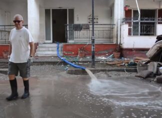 ΒΙΝΤΕΟ: Καταστροφές από τη λάσπη στη Λάρισα
