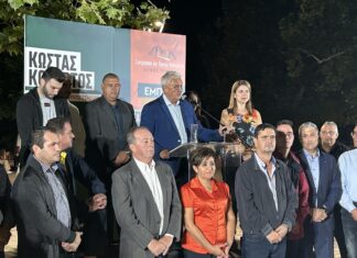 Κώστας Κολλάτος σε μεγάλη ενθουσιώδη συγκέντρωση στο Μακρυχώρι
