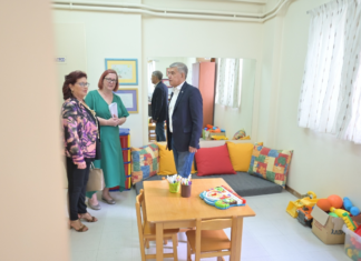 Στο Κέντρο Ψυχικής Υγείας Λάρισας ο Κώστας Αγοραστός: “Η ψυχική υγεία είναι ανθρώπινο δικαίωμα” (ΦΩΤΟ)