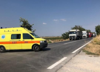 ΤΡΑΥΜΑΤΙΣΤΗΚΕ ΔΙΚΥΚΛΙΣΤΗΣ ΣΕ ΤΡΟΧΑΙΟ ΣΤΗΝ ΟΔΟ ΒΟΛΟΥ