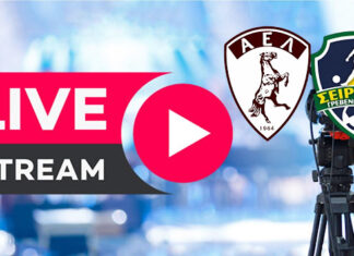 LIVE streaming ΑΕΛ-Σειρήνες Γρεβενών 2-1