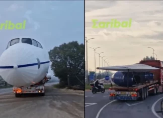 Με ανοιχτό το στόμα έμειναν οι Λαρισαίοι όταν το είδαν στον δρόμο – Αποκαλυπτήρια για το made in Λάρισα αεροπλάνο – ΒΙΝΤΕΟ