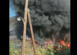 Αλεξανδρούπολη: Μεγάλη φωτιά από φιάλη υγραερίου σε διαμέρισμα – Δείτε βίντεο