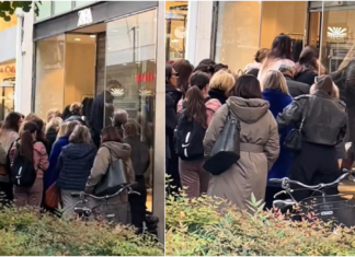 Λάρισα: Χαμός, ουρές έξω από τα Zara για την Black Friday – Δείτε βίντεο