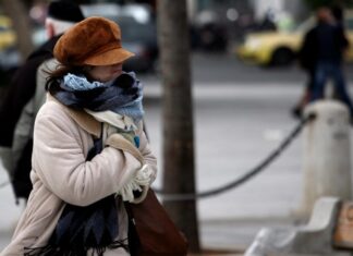 Έρχεται ψυχρό μέτωπο με κρύο και βροχές το Σαββατοκύριακο – Πού θα χιονίσει