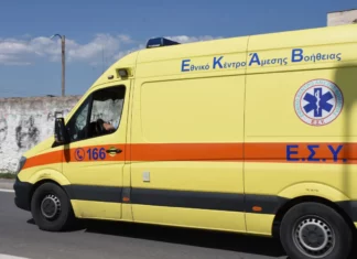 Λάρισα: Τροχαίο με τραυματισμένη γυναίκα στον Ευαγγελισμό