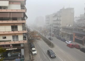 Ξύπνησαν τελευταία μέρα του χρόνου χωρίς να βλέπουν την μυτη τους οι Λαρισαιοι (ΦΩΤΟ)