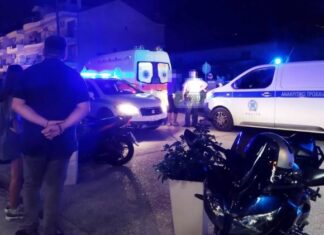 Τροχαίο στη Λάρισα, συγκρούστηκαν αυτοκίνητο και μηχανάκι – Ένα άτομο τραυματίας