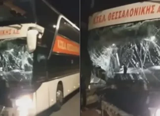 Για κακούργημα ο οδηγός λεωφορείου που παρέσυρε και σκότωσε τρεις νεαρούς από τον Τύρναβο