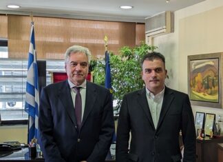 Με τον Δήμαρχο Λαρισαίων συναντήθηκε ο Διοικητής της 5ης ΥΠΕ – Τι είπαν για το πως κινούνται γρίπη και covid στην Λάρισα