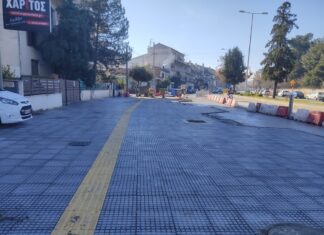 Συνεχίζονται τα έργα για τον εσωτερικό δακτύλιο Λάρισας – Σε ισχύ ως την Κυριακή κυκλοφοριακές ρυθμίσεις