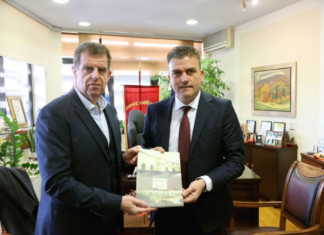 Συνάντηση δημάρχου Λαρισαίων με την Ισραηλιτική Κοινότητα Λάρισας