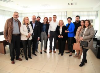 Ευχές για την νέα χρονιά και την ανάληψη των καθηκόντων του δέχεται ο Δ.Κουρέτας (φωτο)