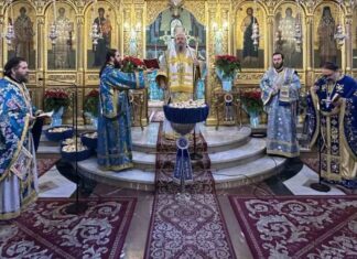 Κυριακή μετά τα Φώτα στον Άγιο Νικόλαο Λαρίσης