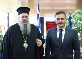 Την ευλογία του Μητροπολίτη Λαρίσης & Τυρνάβου δέχθηκε ο Μαμάκος