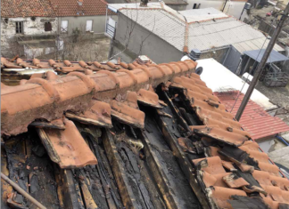 Στις φλόγες σπίτι σε χωριό της Λάρισας – ΦΩΤΟ