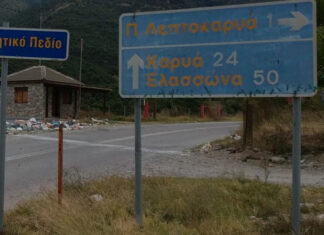 Πιερία: Δρόμος ανηφορίζει ενώ τα αυτοκίνητα κατηφορίζουν – Τι συμβαίνει;