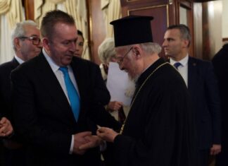 Συνάντηση με τον Οικουμενικό Πατριάρχη ο Βασίλης Κόκκαλης