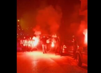 Θερμή υποδοχή μετά το «Χ» στο AEL FC Arena (Video)