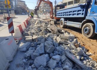 Λάρισα: Συνεχίζονται τα έργα στην Ηρώων Πολυτεχνείου για την ολοκλήρωση του εσωτερικού δακτυλίου (ΦΩΤΟ)